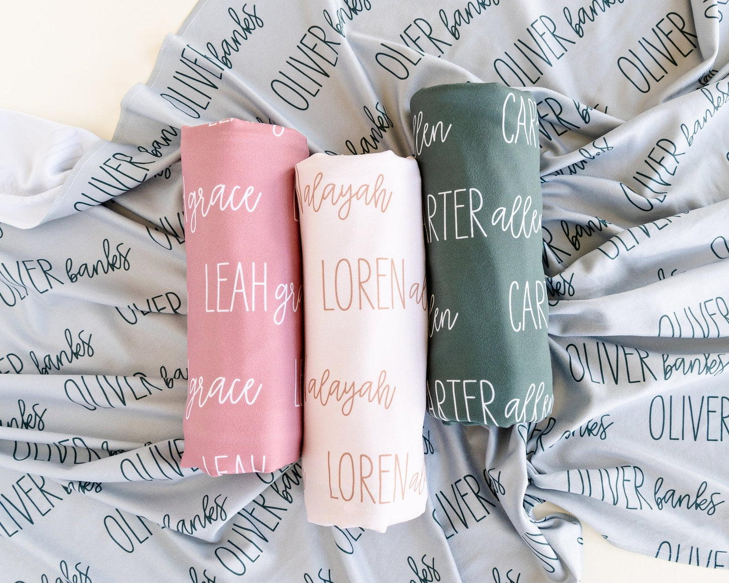 Custom Baby Swaddle Blanket – Soft, Breathable & Stylish